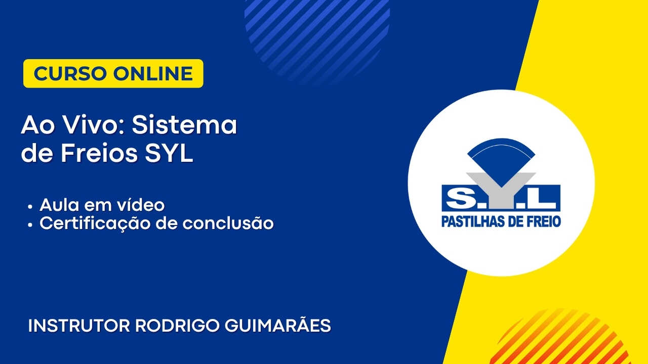 Ao Vivo: Sistema de Freios SYL | Instrutor Rodrigo Guimarães