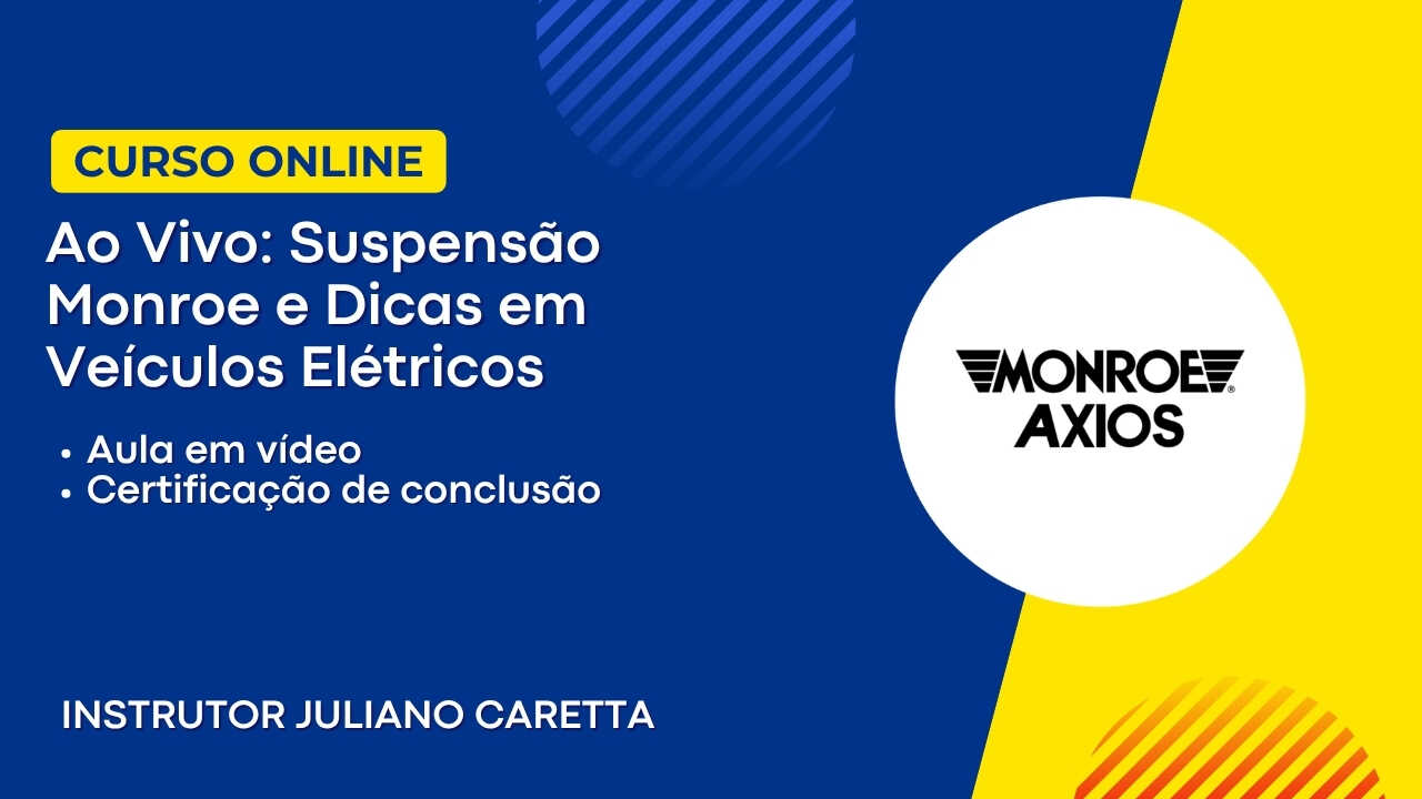 Ao Vivo: Suspensão Monroe e Dicas em Veículos Elétricos | Juliano Caretta