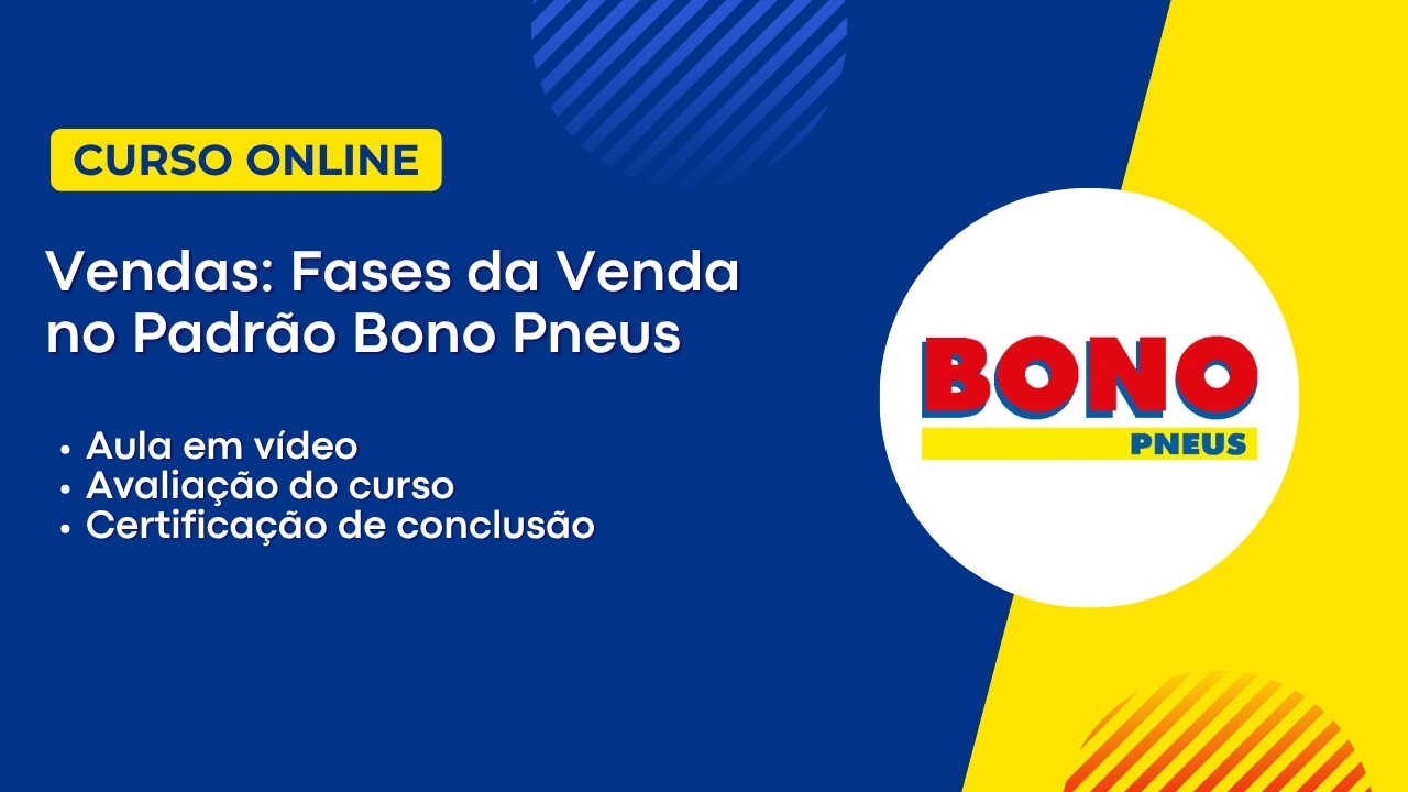 Vendas: Fases da Venda no Padrão Bono Pneus